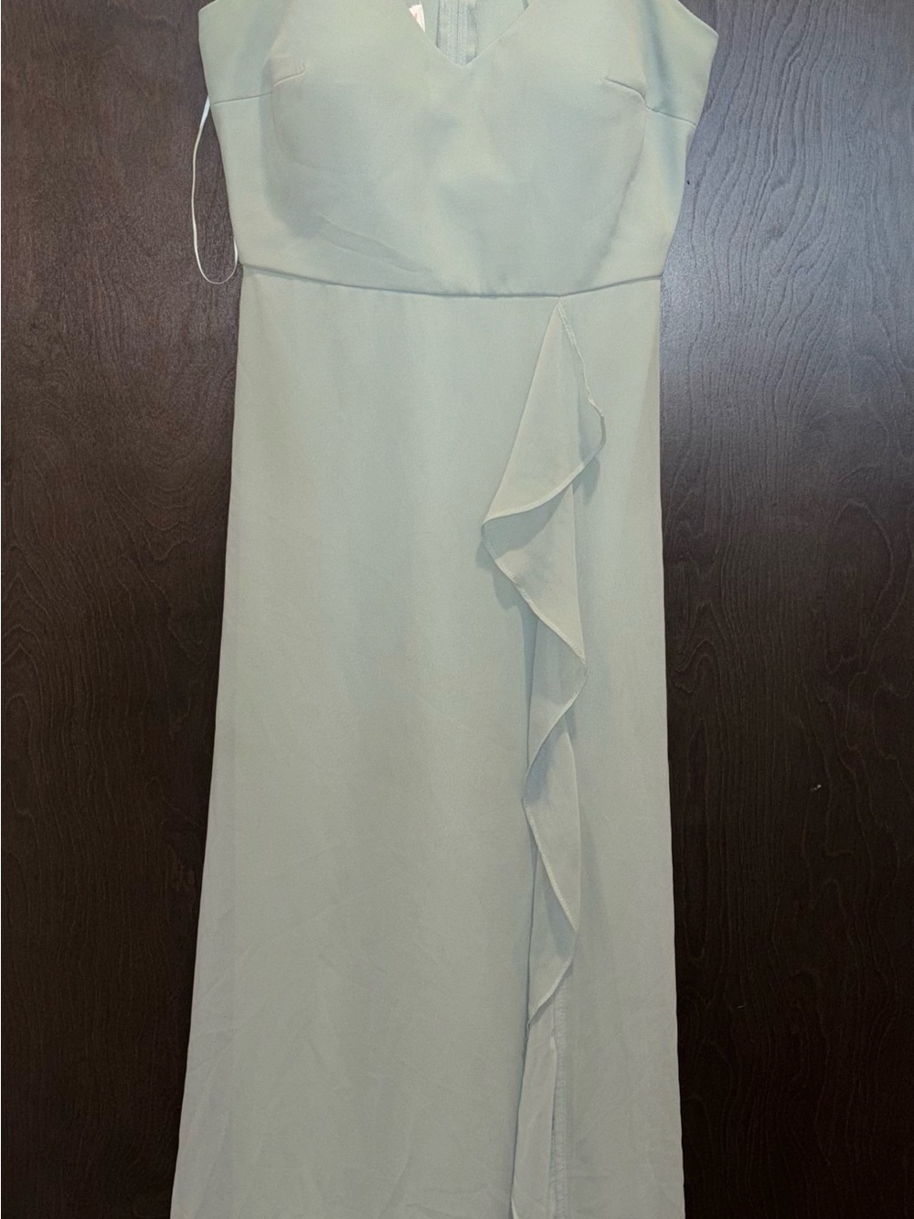 Birdy Grey Sleeveless V-Neck Maxi Dress in Pale Mint